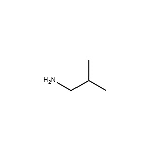 Molecular Structure of Isobutylamine