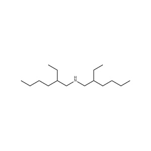 Molecular Structure of Bis(2-ethylhexyl)amine Molecular Structure of Bis(2-ethylhexyl)amine