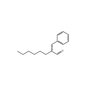 Molecular Structure of Hexyl Cinnamic Aldehyde Molecular Structure of Hexyl Cinnamic Aldehyde