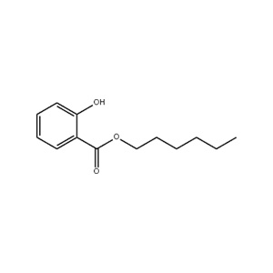 Molecular Structure of Hexyl Salicylate Molecular Structure of Hexyl Salicylate