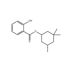 Molecular Structure of Homosalate Molecular Structure of Homosalate