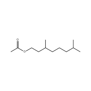 Molecular Structure of Citronellyl acetate Molecular Structure of Citronellyl acetate