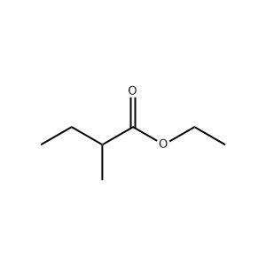 Molecular Structure of Ethyl 2-methylbutyrate Molecular Structure of Ethyl 2-methylbutyrate