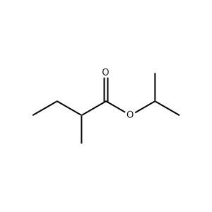 Molecular Structure of Isopropyl 2-methylbutyrate Molecular Structure of Isopropyl 2-methylbutyrate