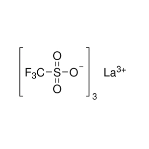 Molecular structure of Lanthanum Triflate