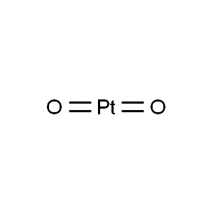 Molecular Structure of Platinum(IV) Oxide
