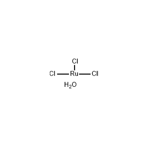Molecular Structure of Ruthenium(III) Chloride Hydrate
