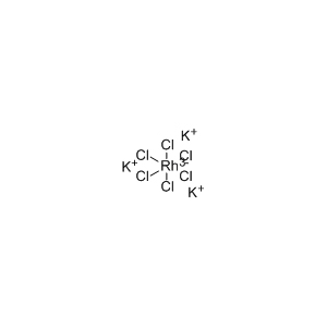 Molecular Structure of Potassium Hexachlororhodate(III)