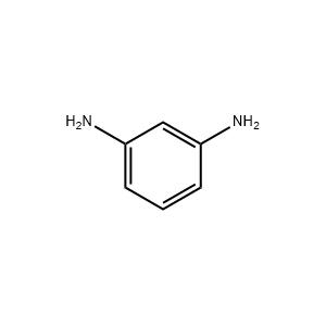 Molecular Structure of m-Phenylenediamine