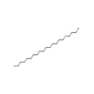 Molecular Structure of 3-(Hexadecyloxy)propan-1-ol Molecular Structure of 3-(Hexadecyloxy)propan-1-ol