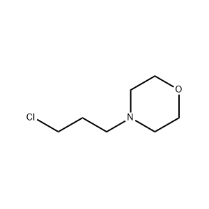 Molecular Structure of 4-(3-Chloropropyl)morpholine