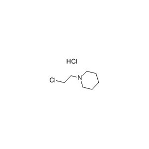 Molecular Structure of 1-(2-Chloroethyl)piperidine hydrochloride