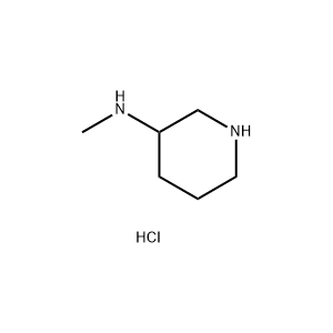 Molecular Structure of 3-Methylaminopiperidine dihydrochloride