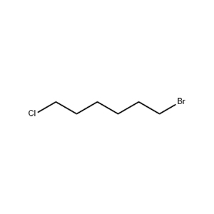 Molecular Structure of 1-Bromo-6-chlorohexane