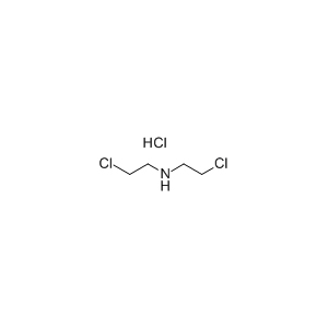 Molecular Structure of Bis(2-chloroethyl)amine hydrochloride