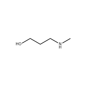 Molecular Structure of 3-Methylamino-1-propanol