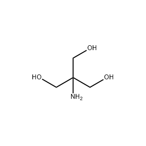 Molecular Structure of Tris Base