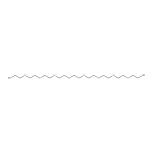 Molecular Structure of Nonaethylene glycol