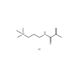 Molecular Structure of Methacrylamidopropyltrimethylammonium chloride