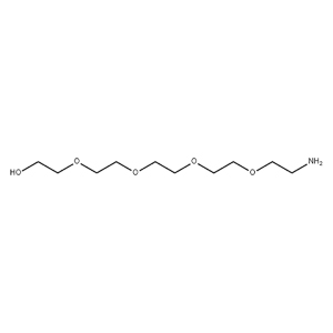 Molecular Structure of Amino-PEG5-alcohol