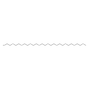 Molecular Structure of Nonaethylene glycol monomethyl ether