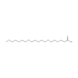 Molecular Structure of m-PEG6-Acid