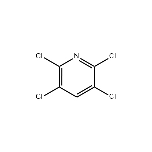 Molecular Structure of 2,3,5,6-Tetrachloropyridine Molecular Structure of 2,3,5,6-Tetrachloropyridine