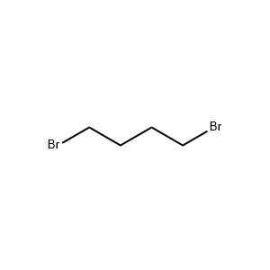 Molecular Structure of 1,4-Dibromobutane Molecular Structure of 1,4-Dibromobutane