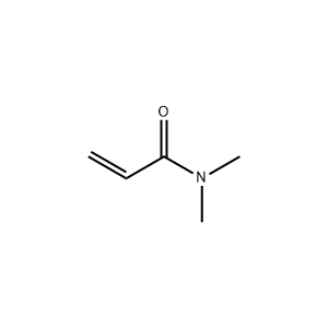Molecular Structure of N,N-Dimethylacrylamide